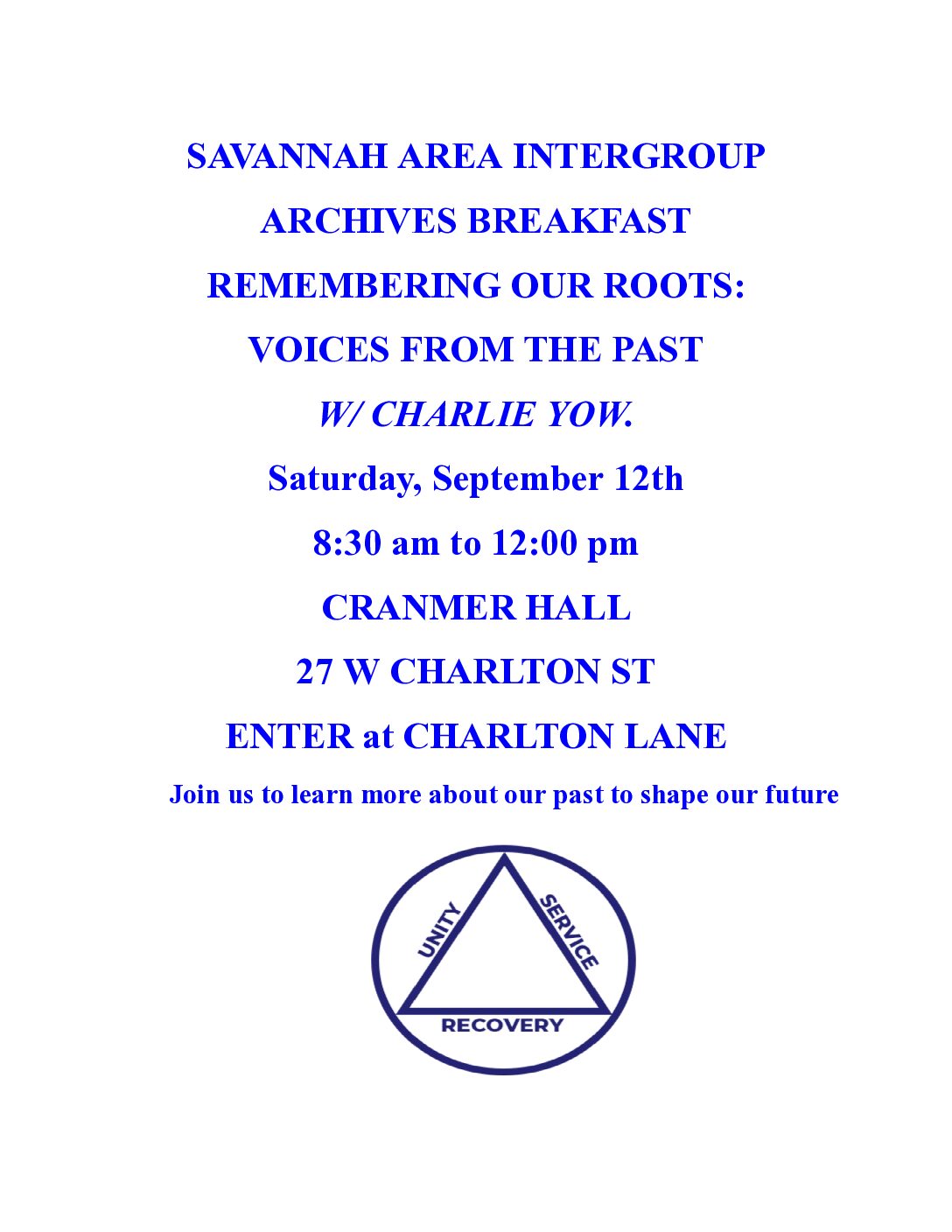 Founders Day Celebration